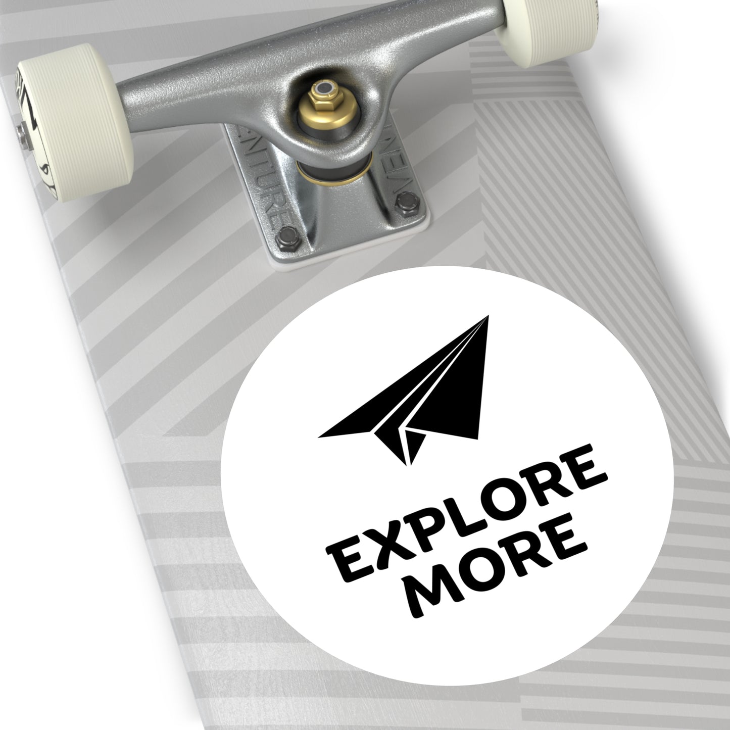 Explore More Round Stickers
