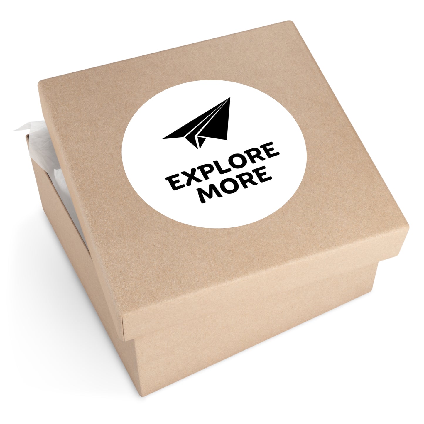Explore More Round Stickers